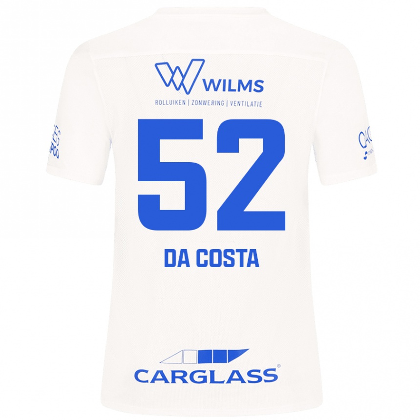 Enfant Football Maillot Wilson Da Costa #52 Blanc Tenues Extérieur 2024/25 Canada