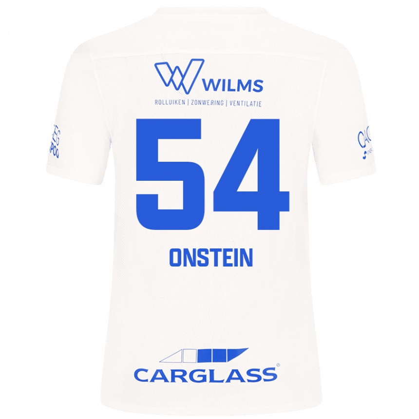 Kids Football Juwensley Onstein #54 White Away Jersey 2024/25 T-Shirt Canada