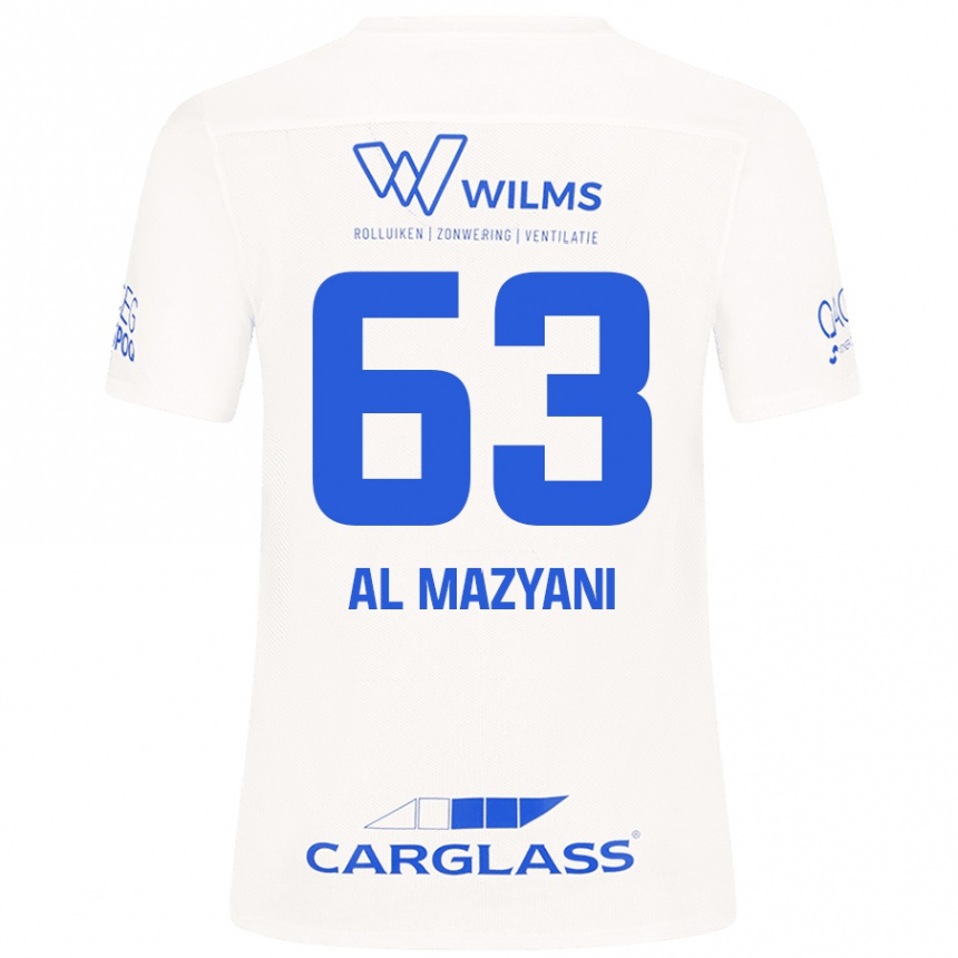 Kids Football Faissal Al Mazyani #63 White Away Jersey 2024/25 T-Shirt Canada