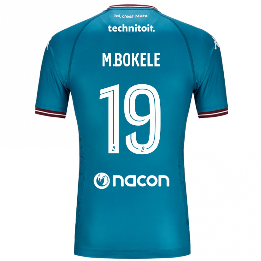 Enfant Football Maillot Morgan Bokele #19 Bleu Pétrole Tenues Extérieur 2024/25 Canada