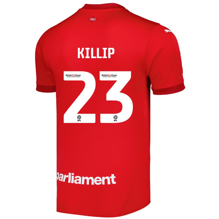 Men Football Ben Killip #23 Red Home Jersey 2024/25 T-Shirt Canada