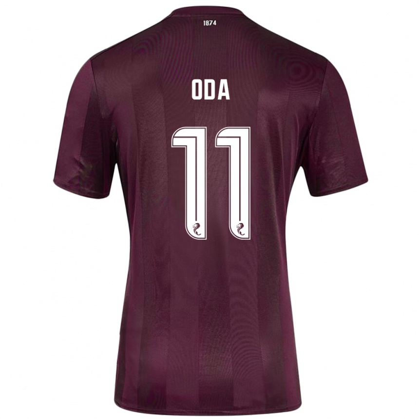 Men Football Yutaro Oda #11 Burgundy Home Jersey 2024/25 T-Shirt Canada