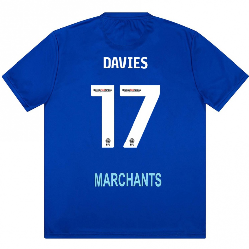 Homme Football Maillot Annabel Davies #17 Vert Tenues Extérieur 2024/25 Canada