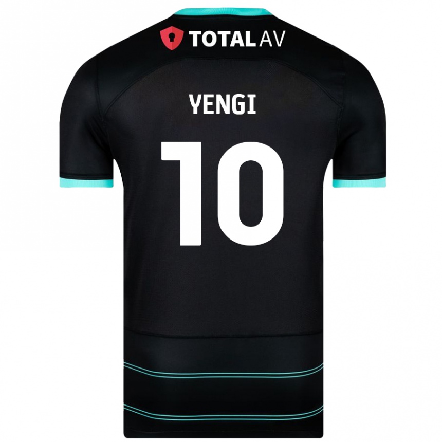 Men Football Kusini Yengi #10 Black Away Jersey 2024/25 T-Shirt Canada