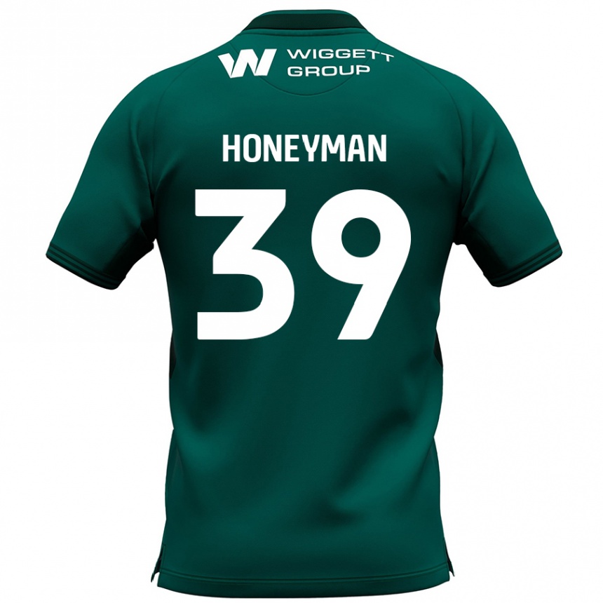 Men Football George Honeyman #39 Green Away Jersey 2024/25 T-Shirt Canada