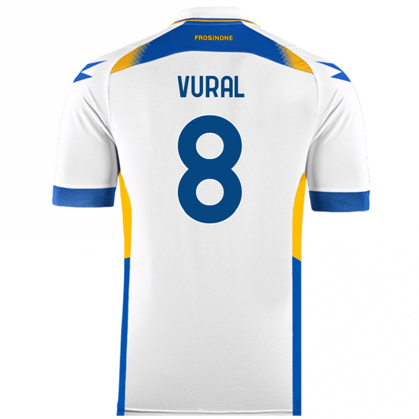 Men Football İsak Vural #8 White Away Jersey 2024/25 T-Shirt Canada