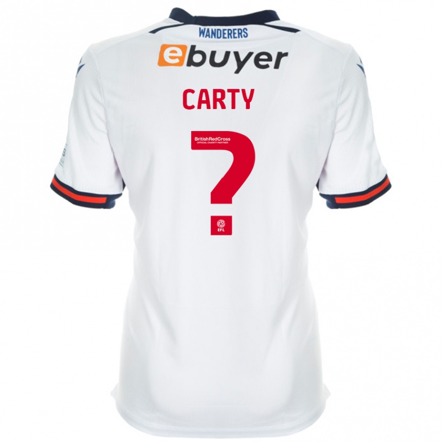 Women Football Conor Carty #0 White Home Jersey 2024/25 T-Shirt Canada