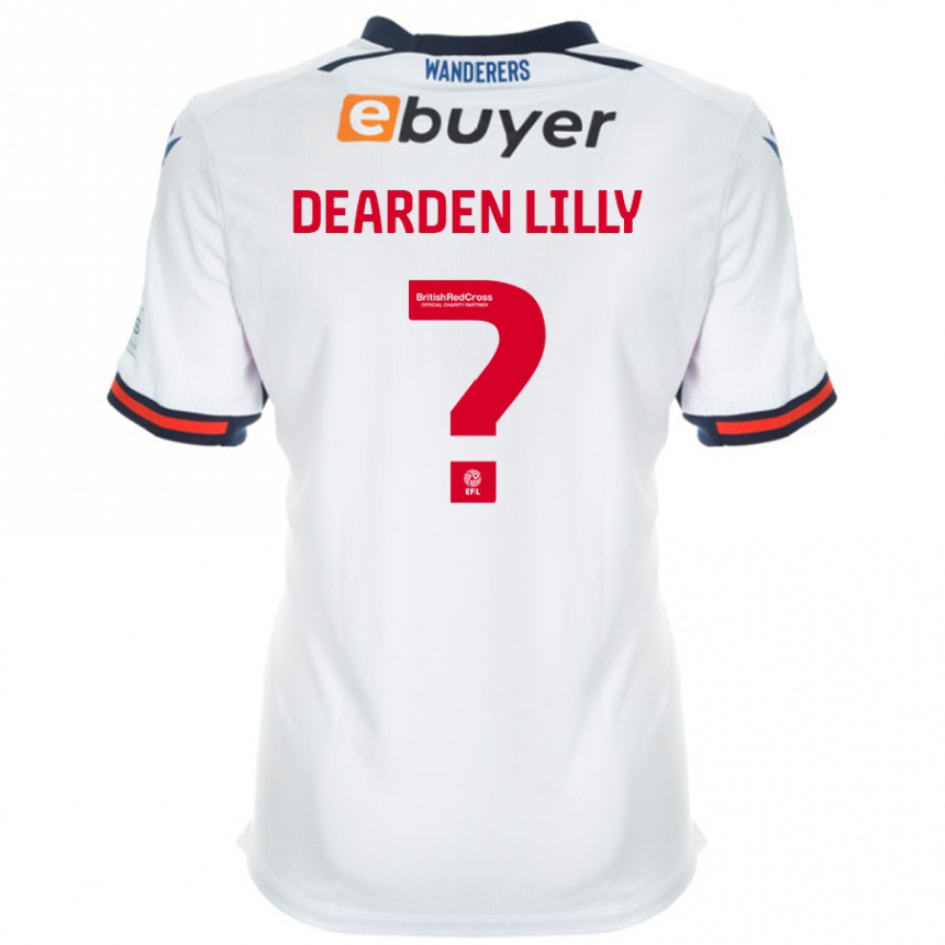 Women Football Jessica Dearden-Lilly #0 White Home Jersey 2024/25 T-Shirt Canada