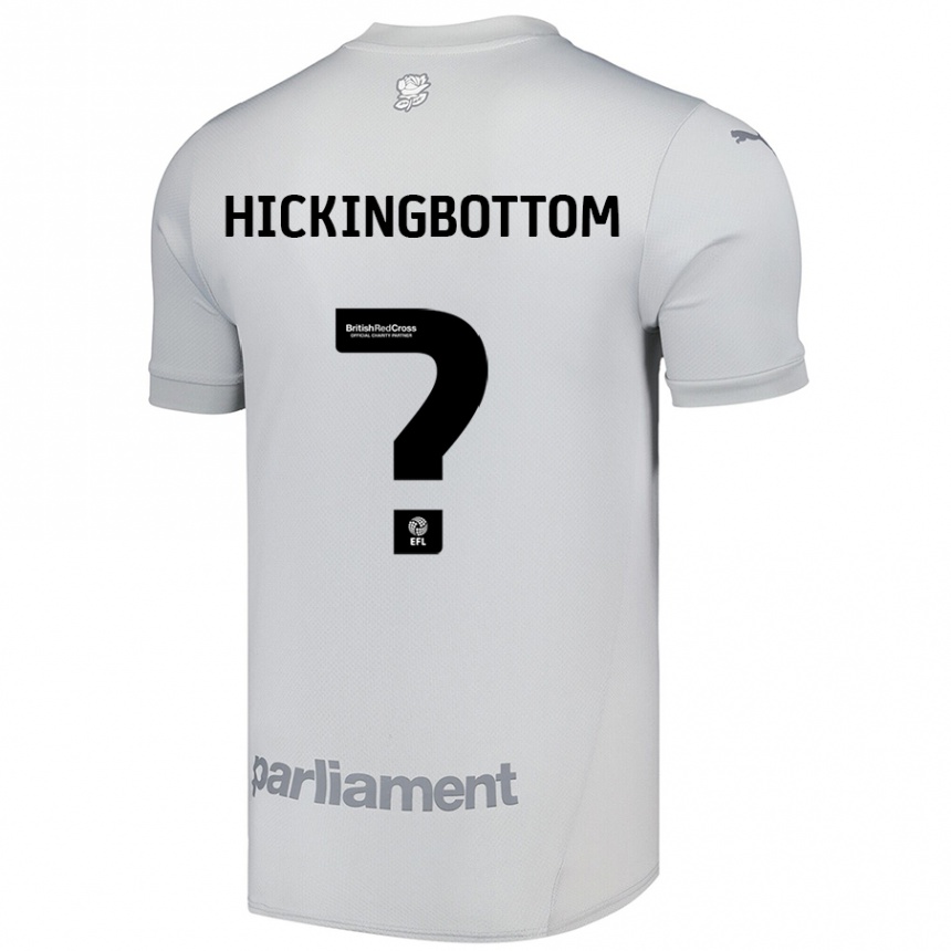 Femme Football Maillot Charlie Hickingbottom #0 Gris Argenté Tenues Extérieur 2024/25 Canada