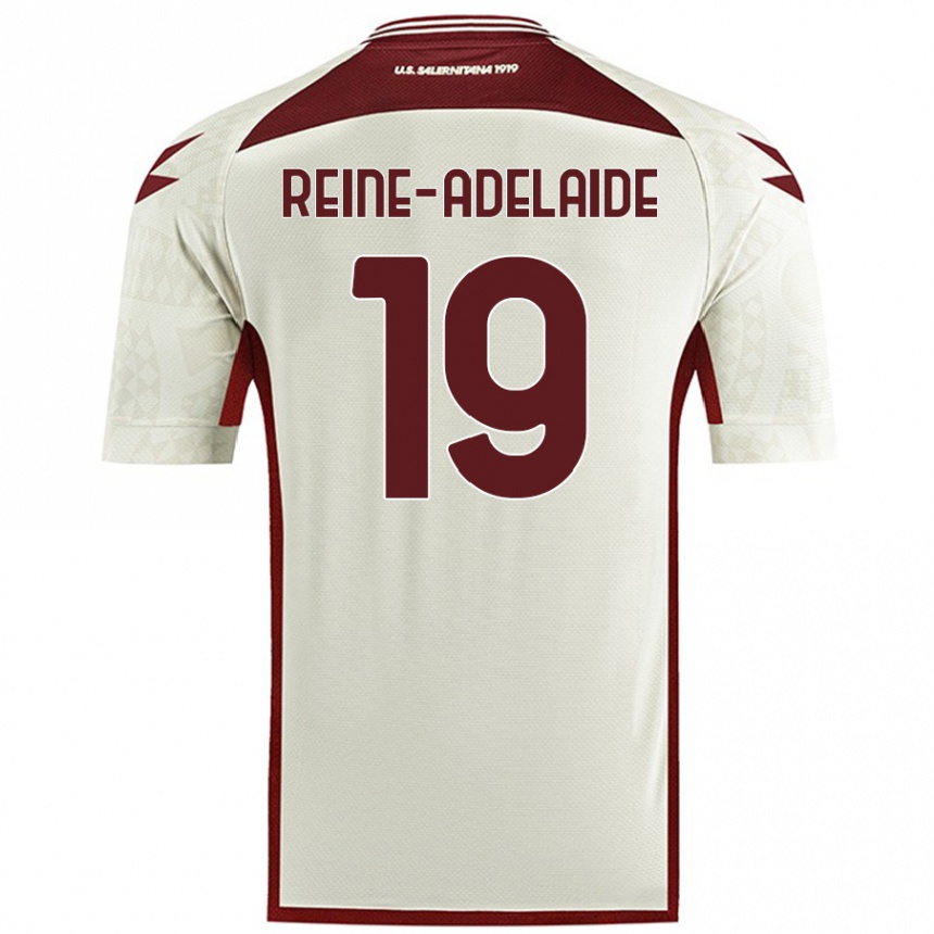 Women Football Jeff Reine-Adelaide #19 Cream Color Away Jersey 2024/25 T-Shirt Canada