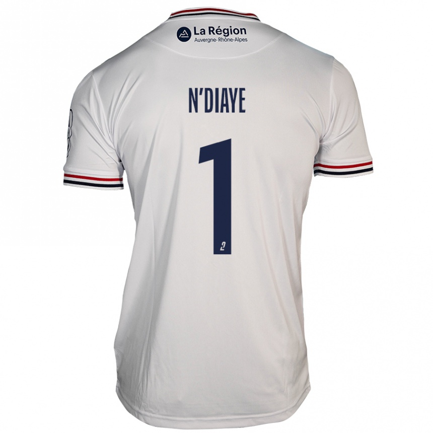 Femme Football Maillot Massamba N'diaye #1 Blanc Tenues Extérieur 2024/25 Canada